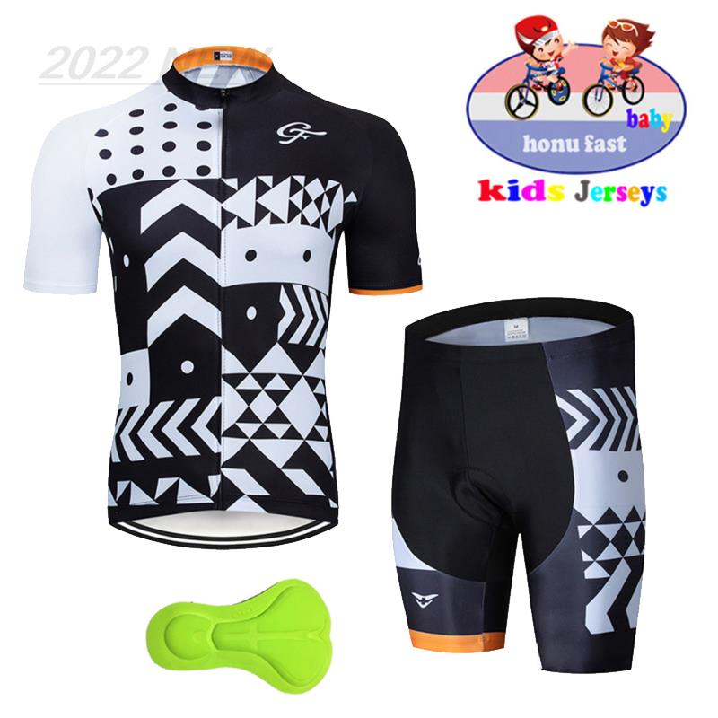 Xin Sports Equipment - Ensemble de cyclisme pour enfants, maillot