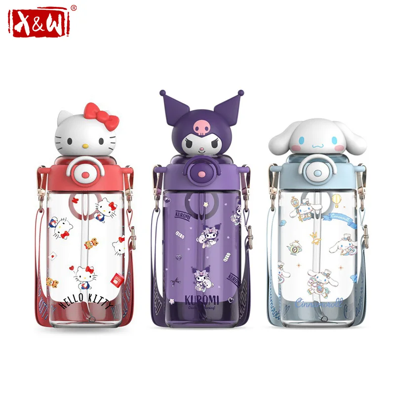 Xin Sports Equipment - Gobelet à paille X&W Kawaii Sanrio