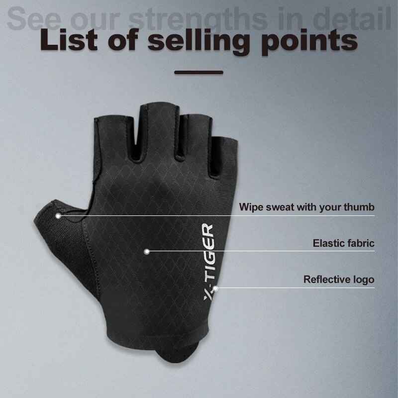 X-TIGER gants de cyclisme demi - Xin Sports Equipment avis et prix