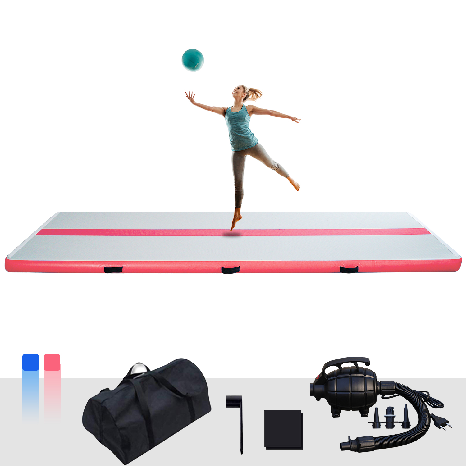 Tapis de Yoga gonflable pour l - Tumbling Air Track avis et prix