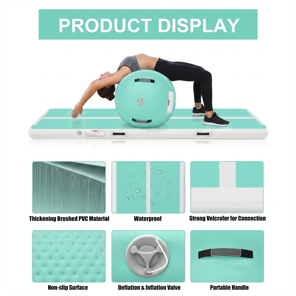 Tapis de gymnastique gonflable - Tumbling Air Track avis et prix